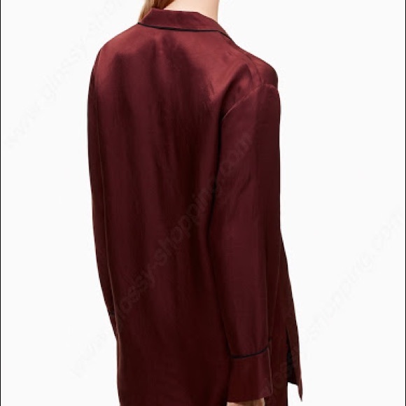 Aritzia wilfred Murol rust top xs preloved - Picture 9 of 9